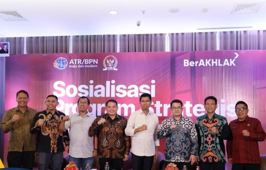 Apresiasi Sosialisasi Strategi Program Kementerian ATR/BPN, Wakil Ketua Komisi II DPR RI: Masyarakat Dapat Terlibat Aktif Menyelesaikan Masalah Pertanahan