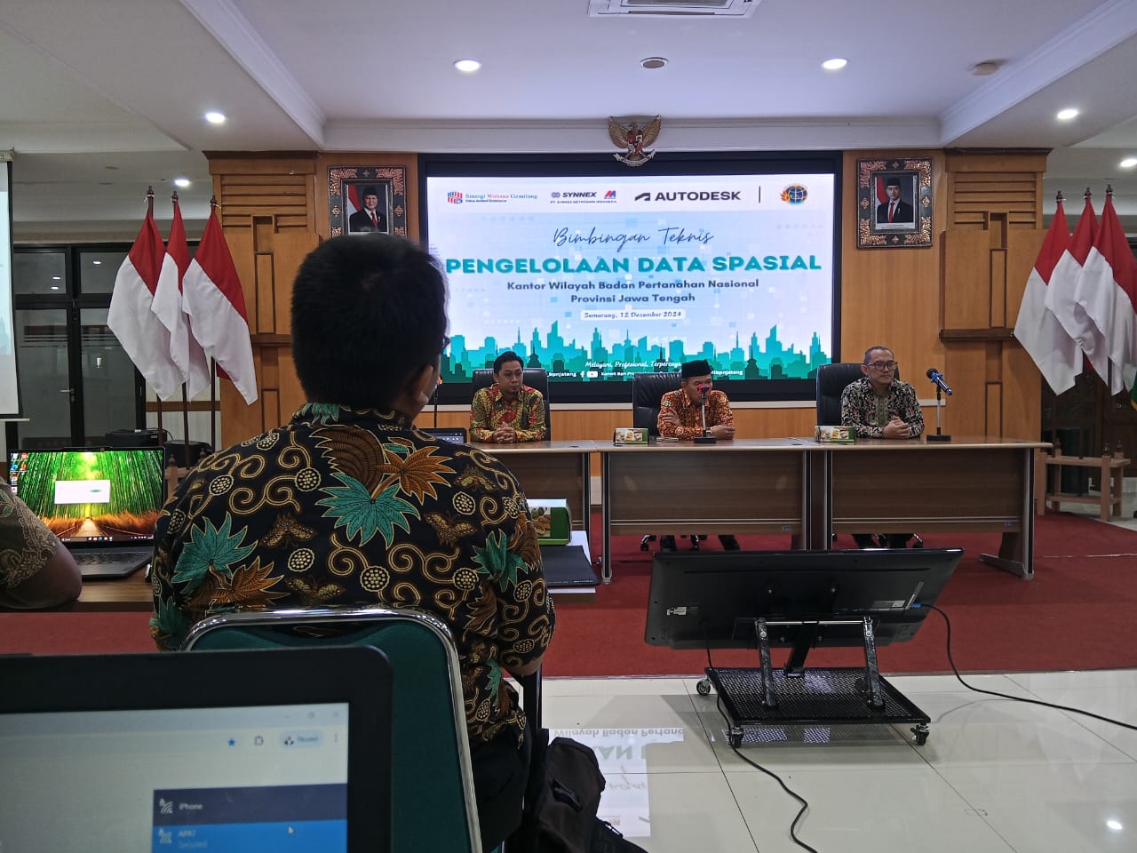 BPN Pati Hadiri Bimbingan Teknis Pengelolaan Data Spasial dari Autodesk Indonesia