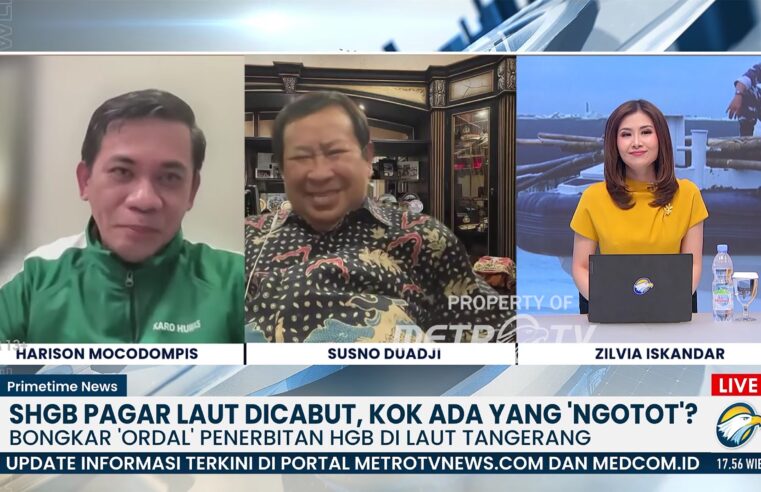 Susno Duadji Apresiasi Kementerian ATR/BPN dalam Penanganan Polemik Sertipikat HGB di Atas Laut