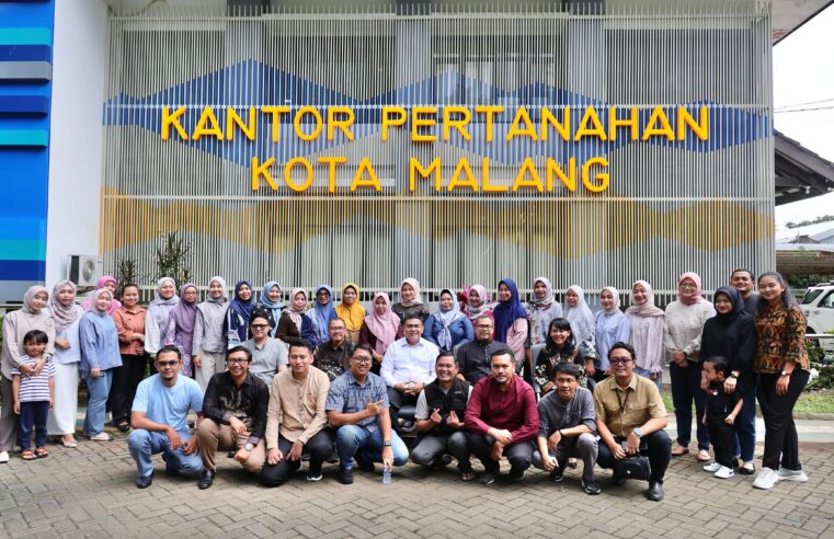 Tinjau PELATARAN di Kantah Kota Malang, Wamen Ossy Ingatkan Kewajiban Seluruh Jajaran untuk Berikan Pelayanan Terbaik kepada Masyarakat