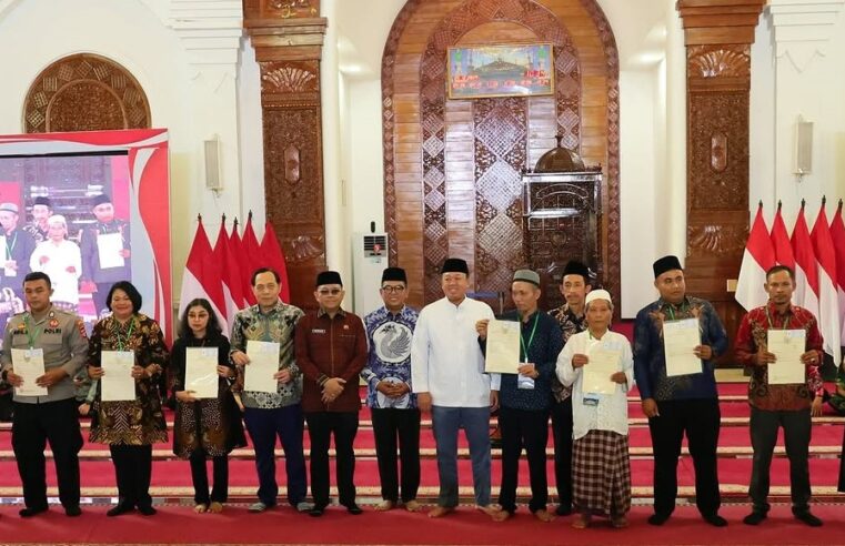 Menteri Nusron Tekankan Peningkatan Pendaftaran Tanah Wakaf di Sulawesi Selatan dan Gorontalo