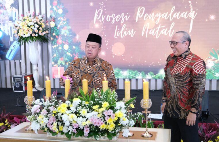 Gelar Ibadah dan Perayaan Natal Tahun 2024, Menteri Nusron: Wujud Tidak Adanya Diskriminasi dan Dominasi Mayoritas di Kementerian ATR/BPN