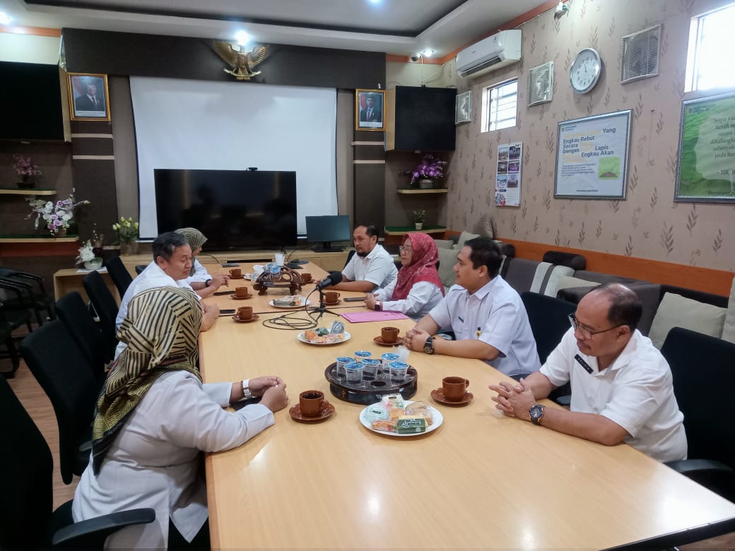 Kantor Pertanahan Kabupaten Pati terima kunjungan dari Kantor Pertanahan Kabupaten Kudus dalam Rangka Koordinasi dan Pelaporan Pegawai Pindah Tugas