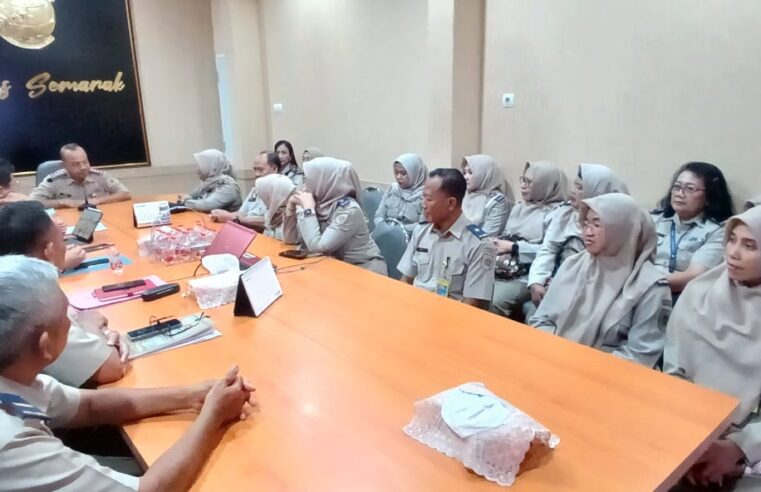 KOORDINASI DAN PELAPORAN PEGAWAI PINDAH TUGAS, KANTAH KAB PATI LAKUKAN KUNJUNGAN KE KANTAH KAB KUDUS