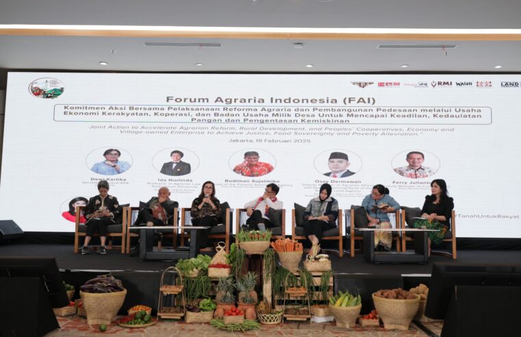 Isi Panel Diskusi dalam Asia Land Forum 2025, Dirjen Penataan Agraria: Kolaborasi Lintas Sektoral Kunci Keberhasilan Reforma Agraria