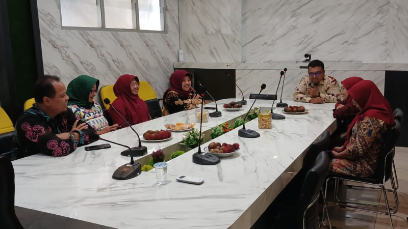 Kantah Kab Pati lakukan kunjungan ke Kantah Kab Rembang dalam Rangka Koordinasi dan Pelaporan Pegawai Pindah Tugas