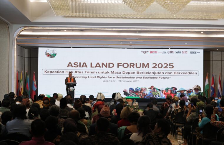 Wamen Ossy Tekankan Pentingnya Kerja Sama dalam Reforma Agraria untuk Masa Depan yang Berkelanjutan di Asia Land Forum 2025