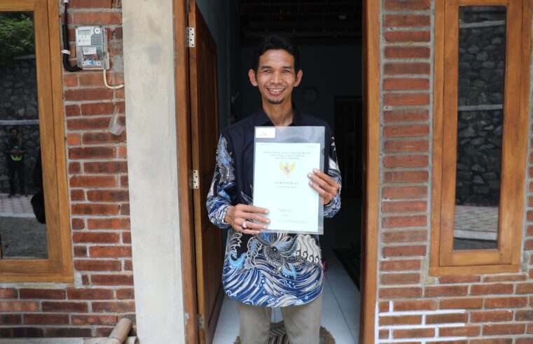 Sertipikat Hasil Konsolidasi Tanah Buat Warga Kabupaten Semarang Terbantu dalam Aspek Ekonomi dan Kurangi Kesenjangan Sosial