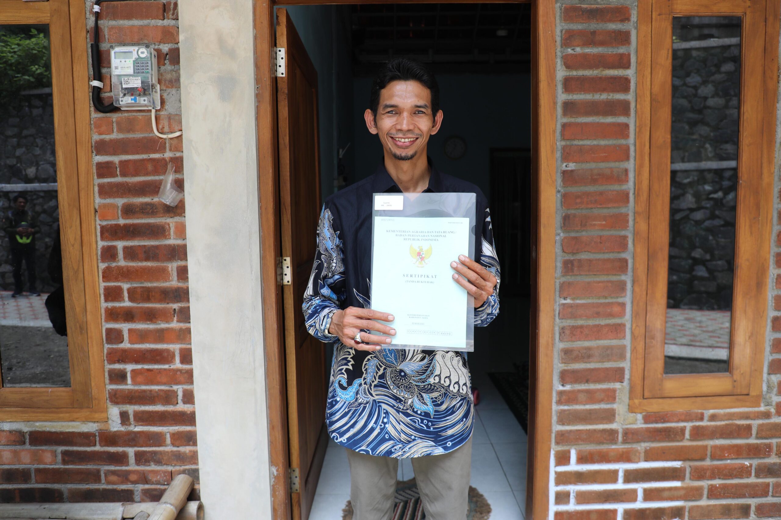 Sertipikat Hasil Konsolidasi Tanah Buat Warga Kabupaten Semarang Terbantu dalam Aspek Ekonomi dan Kurangi Kesenjangan Sosial