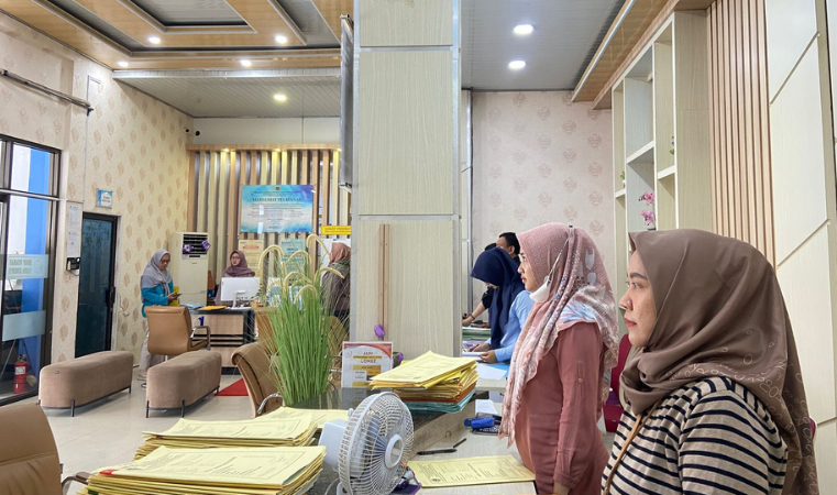 Kantor Pertanahan Kabupaten Pati Memperdengarkan Naskah Pancasila – Jumat, 14 Maret 2025