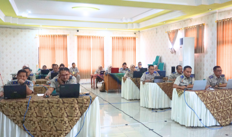 Kantor Pertanahan Kabupaten Pati Ikuti Asesmen Seleksi Pengisian KRS Jabatan Pengawas 2025