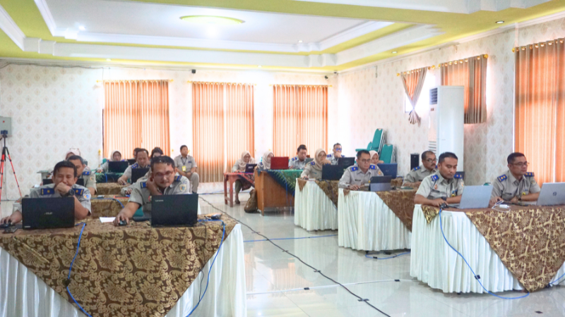 Kantor Pertanahan Kabupaten Pati Ikuti Asesmen Seleksi Pengisian KRS Jabatan Pengawas 2025