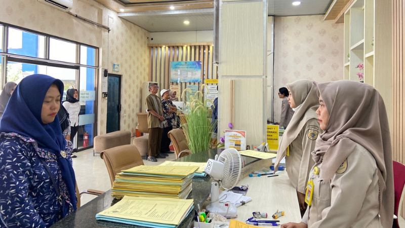 Kantor Pertanahan Kabupaten Pati Memperdengarkan Naskah Pancasila – Selasa, 8 April 2025