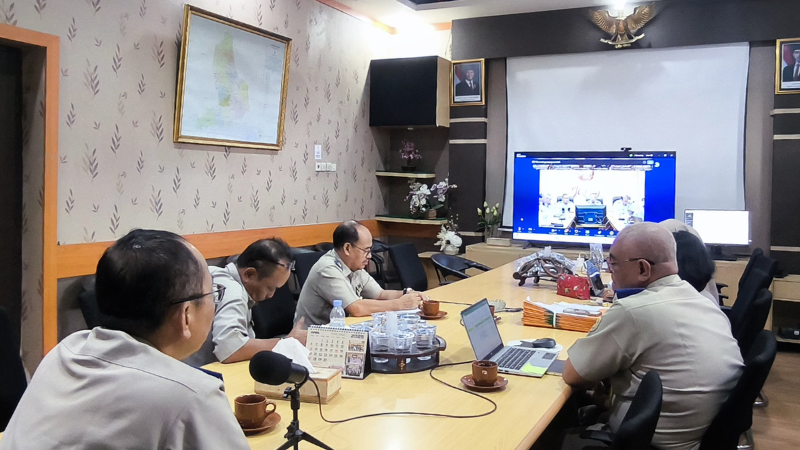 Kantah Kab Pati Ikuti Monitoring dan Evaluasi oleh Kakanwil BPN Provinsi Jateng