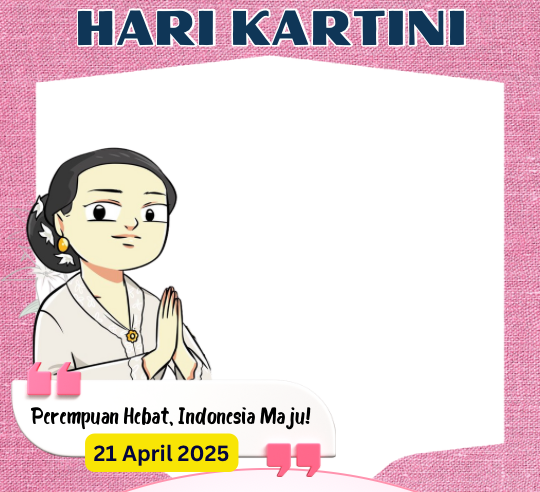 Kantor Pertanahan Kabupaten Pati Ajak Gunakan Twibbon Hari Kartini