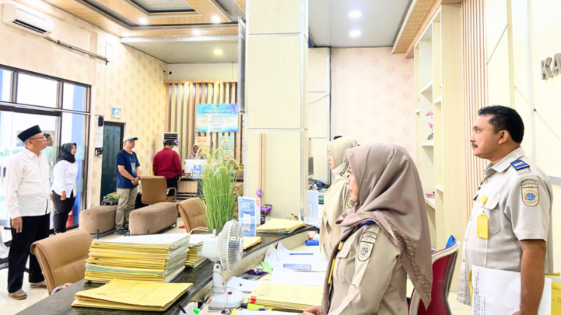 Kantor Pertanahan Kabupaten Pati Memperdengarkan Naskah Pancasila – Selasa, 15 April 2025