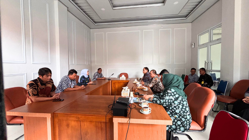 Kunjungan Koordinasi dan Pelaporan Pegawai Pindah Tugas Kantor Pertanahan Kabupaten Pati ke Kantor Pertanahan Kabupaten Jepara