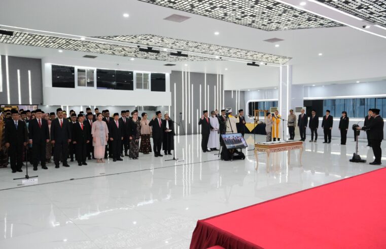 Menteri Nusron Lantik Pejabat Struktural, Tekankan Percepatan Program Kementerian ATR/BPN yang Profesional dan Akuntabilitas