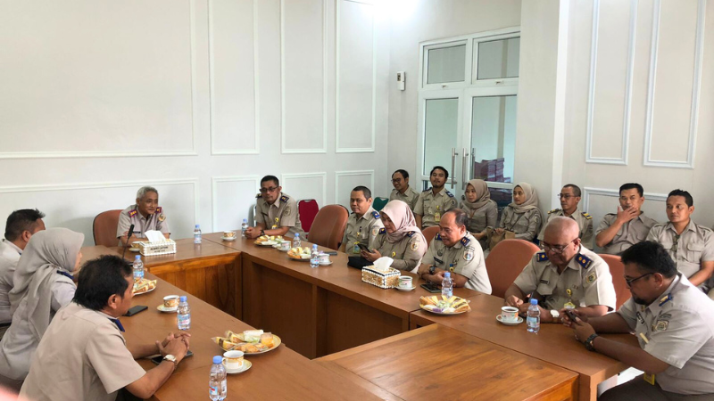 Koordinasi dan Pelaporan pegawai Pindah Tugas, Kantah Kab Pati Lakukan Kunjungan ke Kantah Kab Jepara