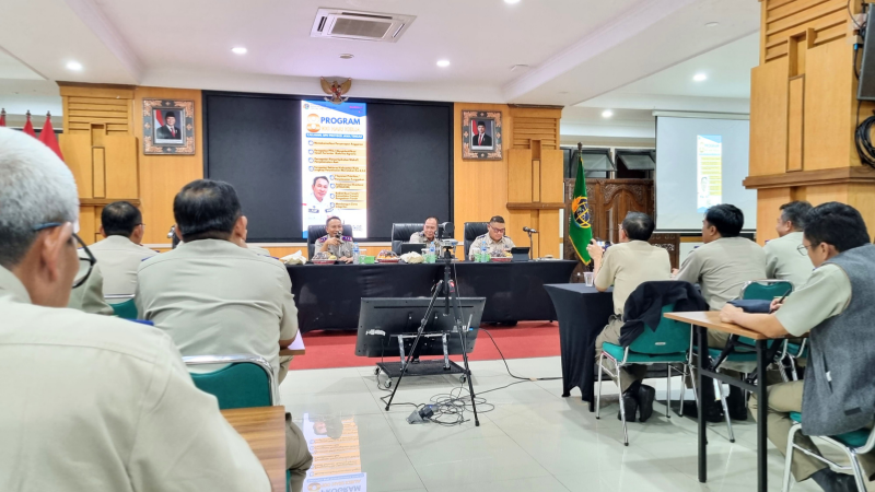 Kantah Kab Pati Buka Hadiri Rapat Koordinasi Pelaksanaan Kegiatan rutin, Program Strategis Nasional dan Penanganan KW 4,5,6