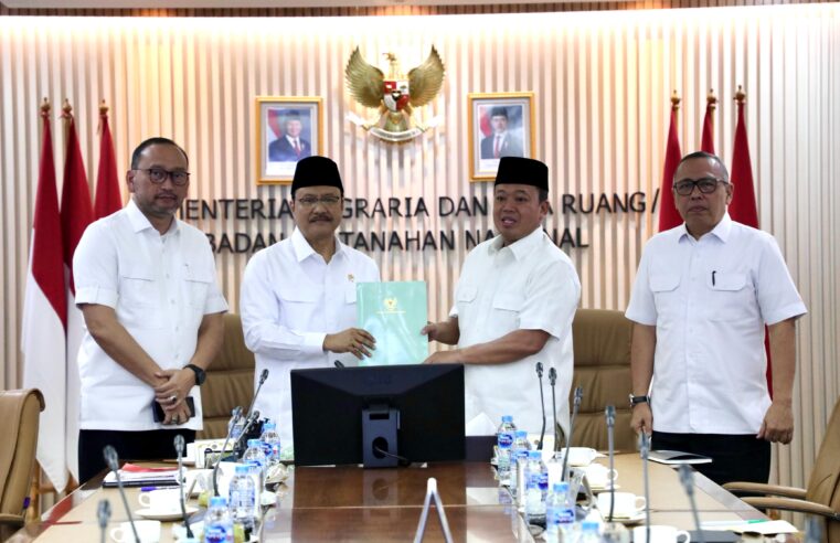 Rencana Pembangunan Sekolah Rakyat oleh Pemerintah, Menteri ATR/Kepala BPN Siap Dukung dalam Percepatan Sertipikasi Tanah