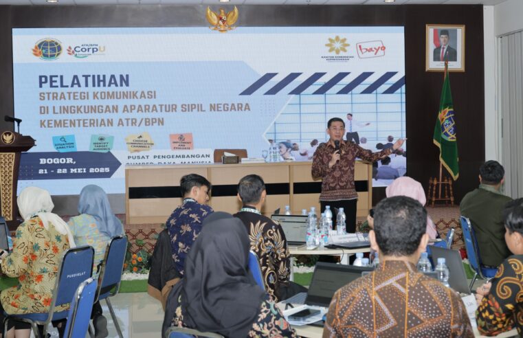 Kepala Biro Humas dan Protokol Kementerian ATR/BPN Ingin Bangun Kepercayaan Publik dengan Strategi Komunikasi
