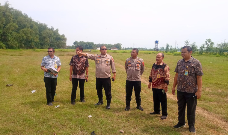 Kantor Pertanahan Kabupaten Pati Lakukan Pemeriksaan Lapang atas Permohonan POLRESTA Pati untuk RS Bhayangkara