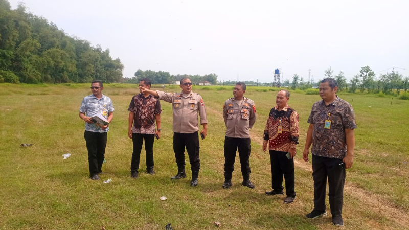Kantor Pertanahan Kabupaten Pati Lakukan Pemeriksaan Lapang atas Permohonan POLRESTA Pati untuk RS Bhayangkara
