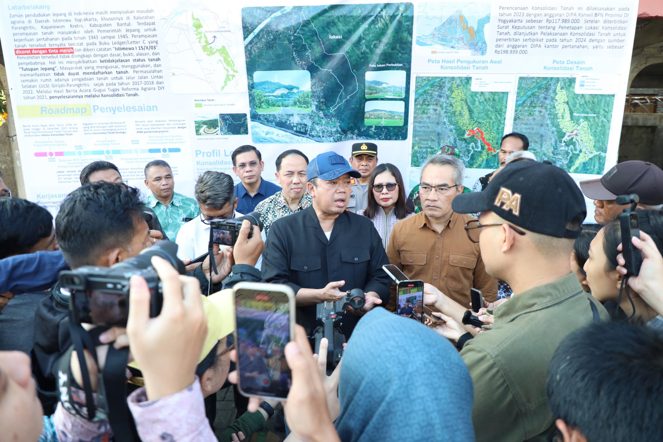 Menteri ATR/Kepala BPN Harapkan Warga Parangtritis Manfaatkan Tanah untuk Masa Depan Keluarga