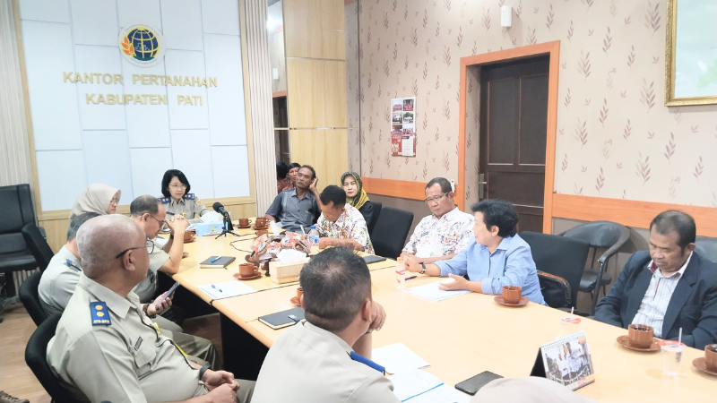 Kantor Pertanahan Kabupaten Pati Gelar Mediasi terhadap Permasalahan SHM 75 Desa Sugiharjo, Pati