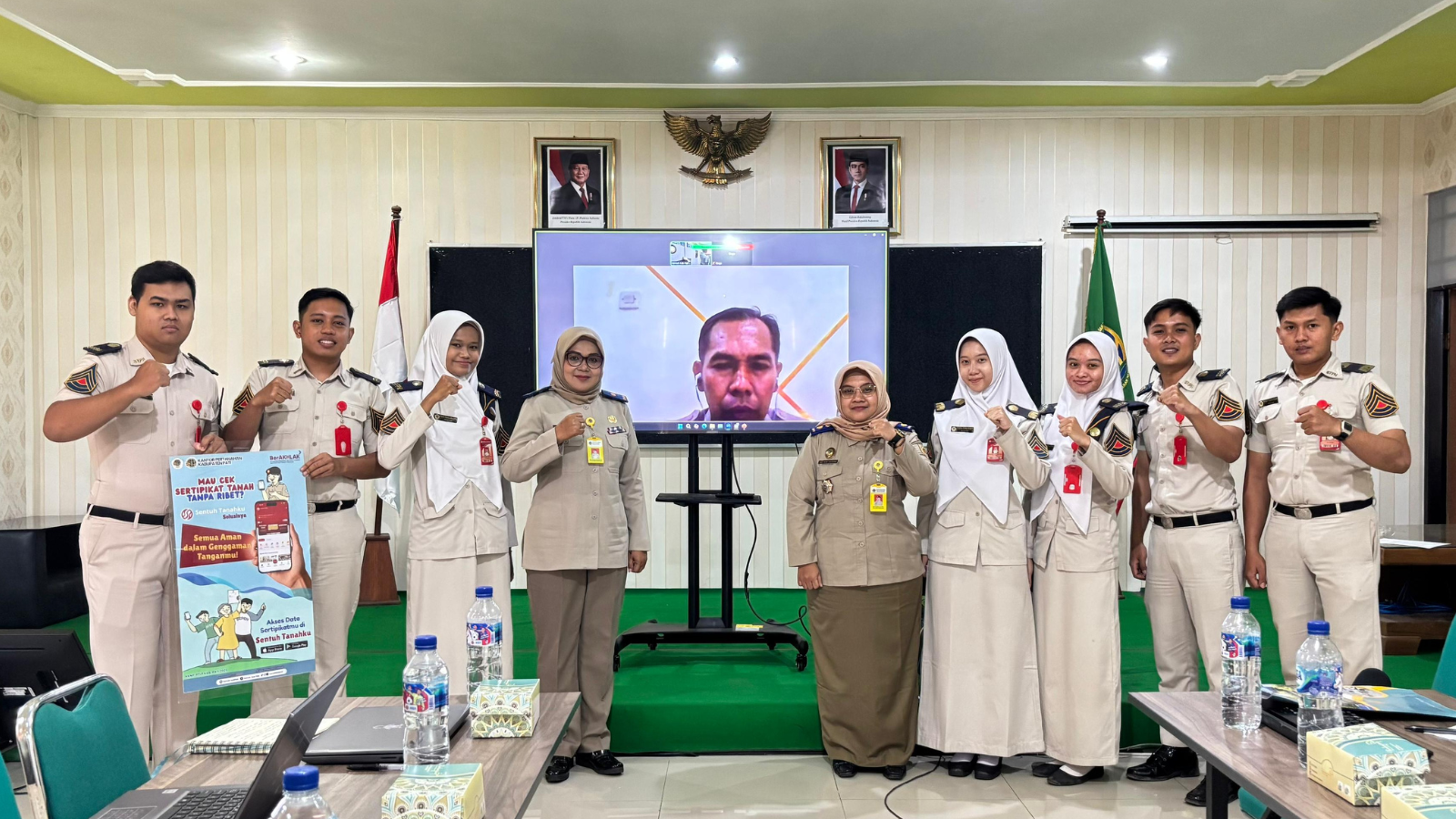 Seminar Hasil KKN-P Oleh Taruna STPN di Kantor Pertanahan Kabupaten Pati