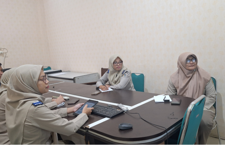 Kantor Pertanahan Kabupaten Pati Ikuti Pendampingan Penyusunan SKP Tahun 2024