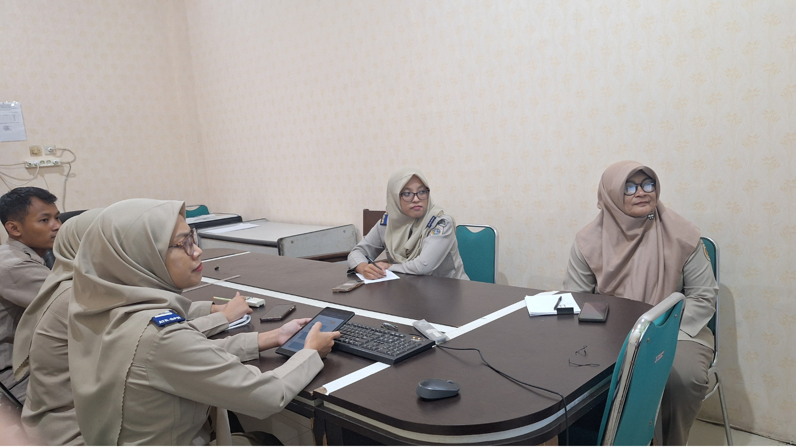 Kantor Pertanahan Kabupaten Pati Ikuti Pendampingan Penyusunan SKP Tahun 2024