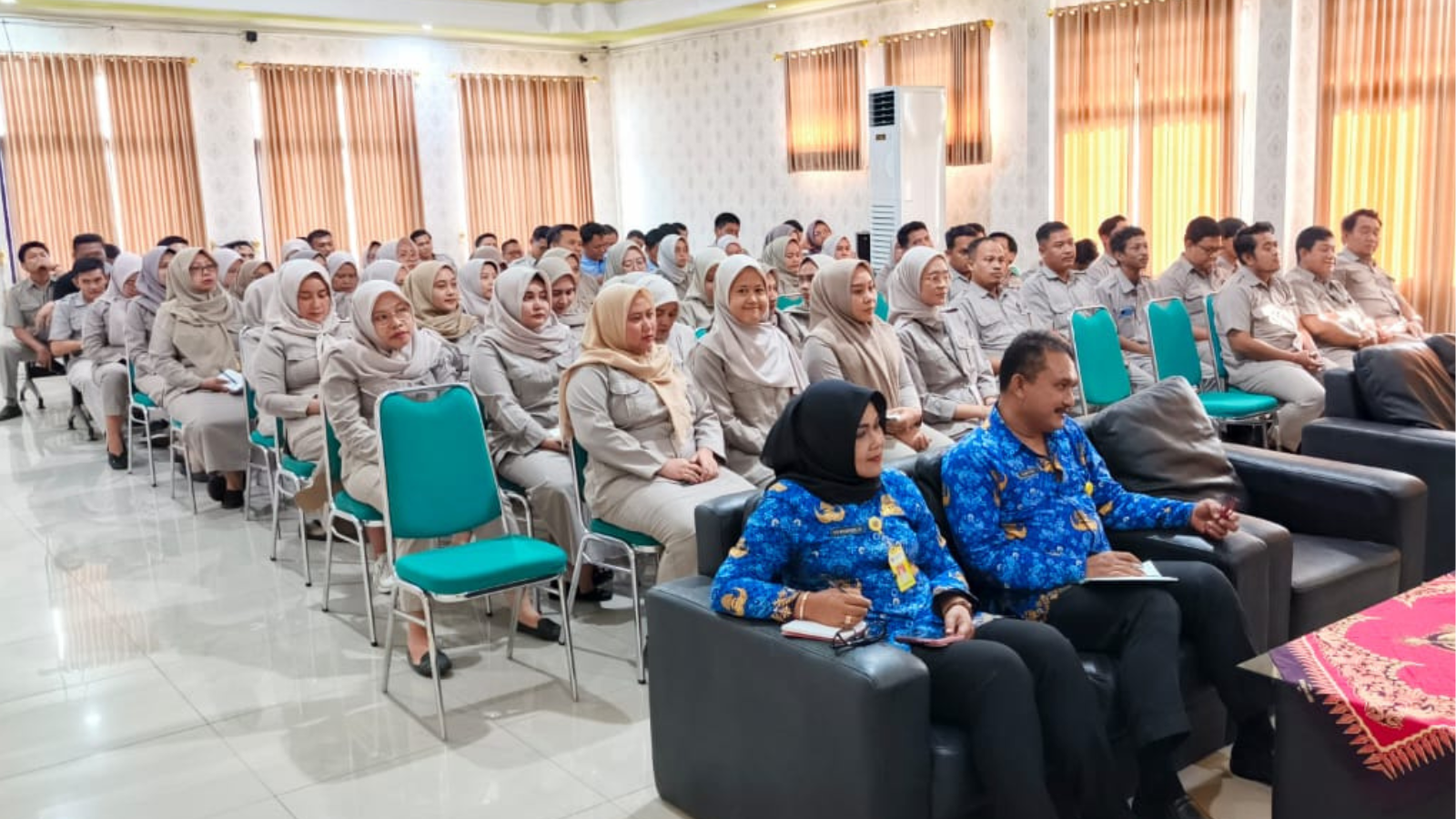Kantor Pertanahan Kabupaten Pati Gelar Pembinaan pada Pegawai PPNPN, Pramubhakti, Cleaning Service, Satpam dan Driver