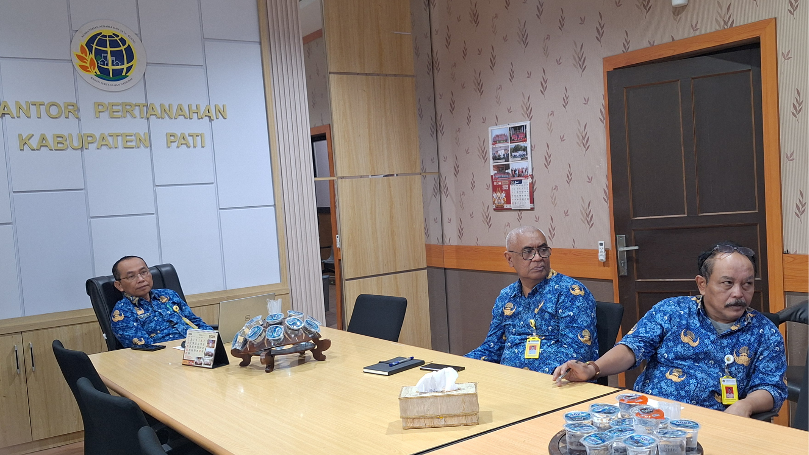 Kantor Pertanahan Kabupaten Pati Hadiri Sosialisasi Penggunaan Aplikasi KKP Konsolidasi Tanah untuk Penerbitan Sertipikat Elektronik