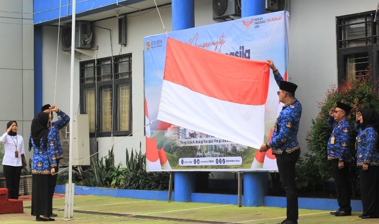 Kantor Pertanahan Kabupaten Pati Laksanakan Upacara Peringati Hari Lahirnya Pancasila 1 Juni 2025