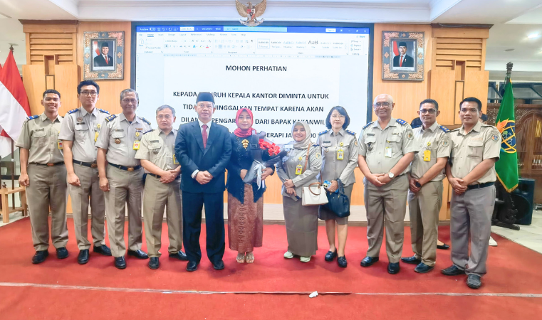 Pelantikan dan Pengambilan Sumpah/Janji Jabatan Struktural dan Fungsional di Lingkungan Kanwil BPN Provinsi Jateng