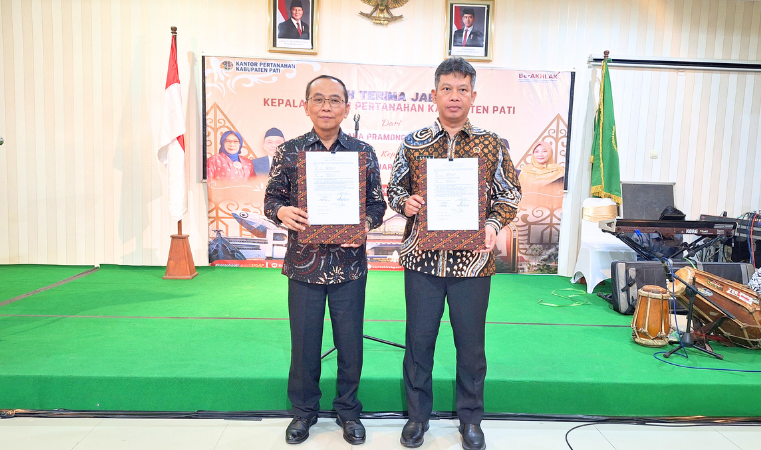 Serah Terima Jabatan Kepala Kantor Pertanahan Kabupaten Pati