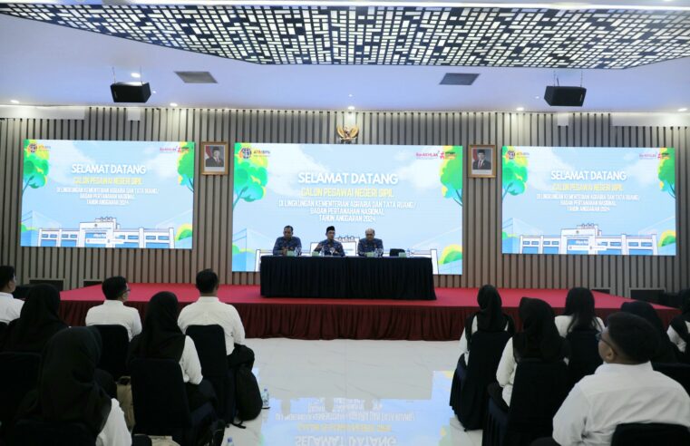 Pembekalan CPNS Kementerian ATR/BPN TA 2024, Kepala BPSDM Tegaskan Pentingnya Amanat Pelayanan Publik