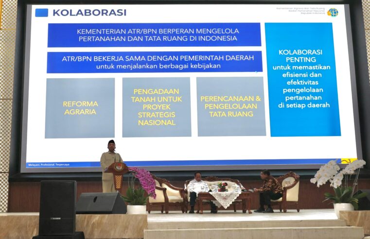 Menteri Nusron Bicara Soal Pertanahan dan Tata Ruang di Orientasi Kepemimpinan Kepala Daerah Gelombang II: Kolaborasi dengan Pemda Mutlak