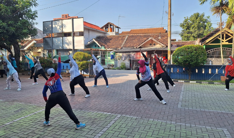 Jaga Kebugaran Pegawai, Kantor Pertanahan Kabupaten Pati Gelar Senam Pagi pada 11 Juli 2025