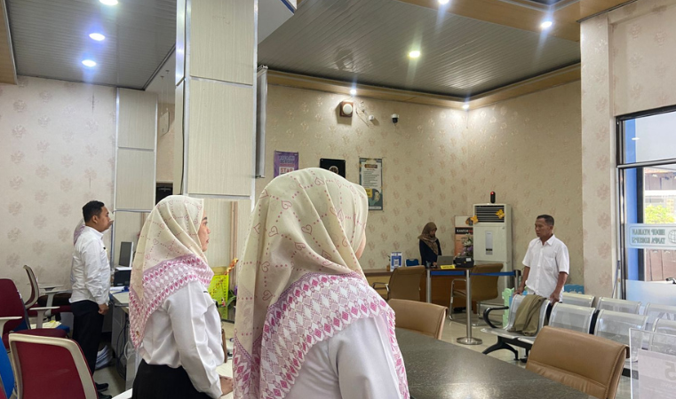 Kantor Pertanahan Kabupaten Pati memperdengarkan Panca Prasetya KORPRI pada Rabu 16 Juli 2025