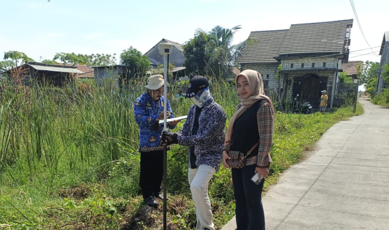 Pengukuran Bidang Tanah di Desa Growong Kidul, Juwana Telah Dilaksanakan Pada 17 Juli 2025