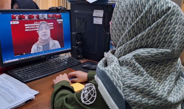 Respons Kinerja Berbasis Integritas, Kantor Pertanahan Kabupaten Pati Hadiri Bimtek Penilaian Mandiri Maturitas SPIP Tahun 2025