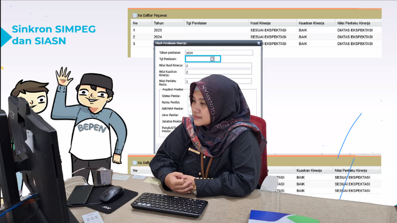 Kantor Pertanahan Kabupaten Pati Hadiri Pengarahan Sekjen ATR/BPN soal Pemutakhiran Data ASN