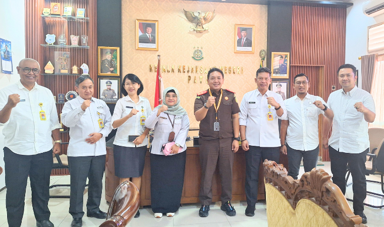 Kepala Kantor Pertanahan Pati Temui Plt Kajari, Dorong Penguatan Koordinasi Antar-Lembaga