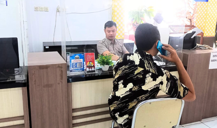 Mengawali Bulan Juli Kantah Kab Pati Buka layanan pertanahan di MPP Kabupaten Pati pada Loket 24