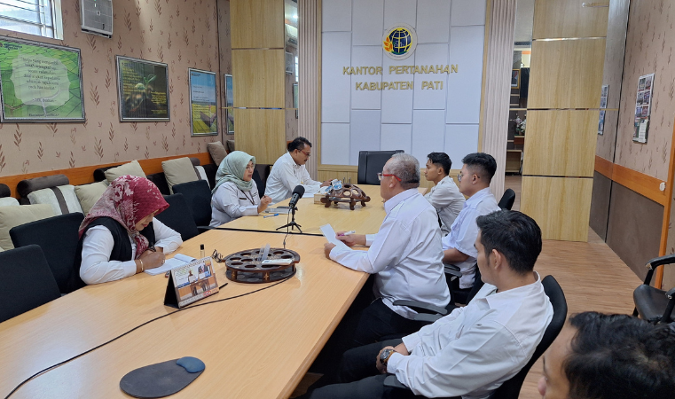 Kantor Pertanahan Kabupaten Pati Gelar Rapat Internal Pengelolaan Buku Tanah