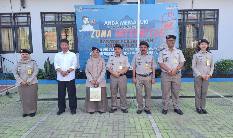 Kantor Pertanahan Kabupaten Pati Lepas Pegawai yang Pindah Tugas pada 22 Juli 2025