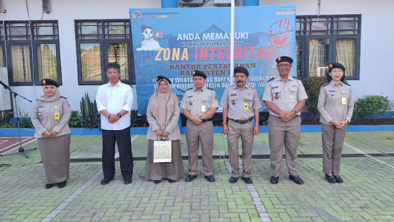 Kantor Pertanahan Kabupaten Pati Lepas Pegawai yang Pindah Tugas pada 22 Juli 2025